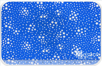 American Heroes - Multi Stars Blue Yardage