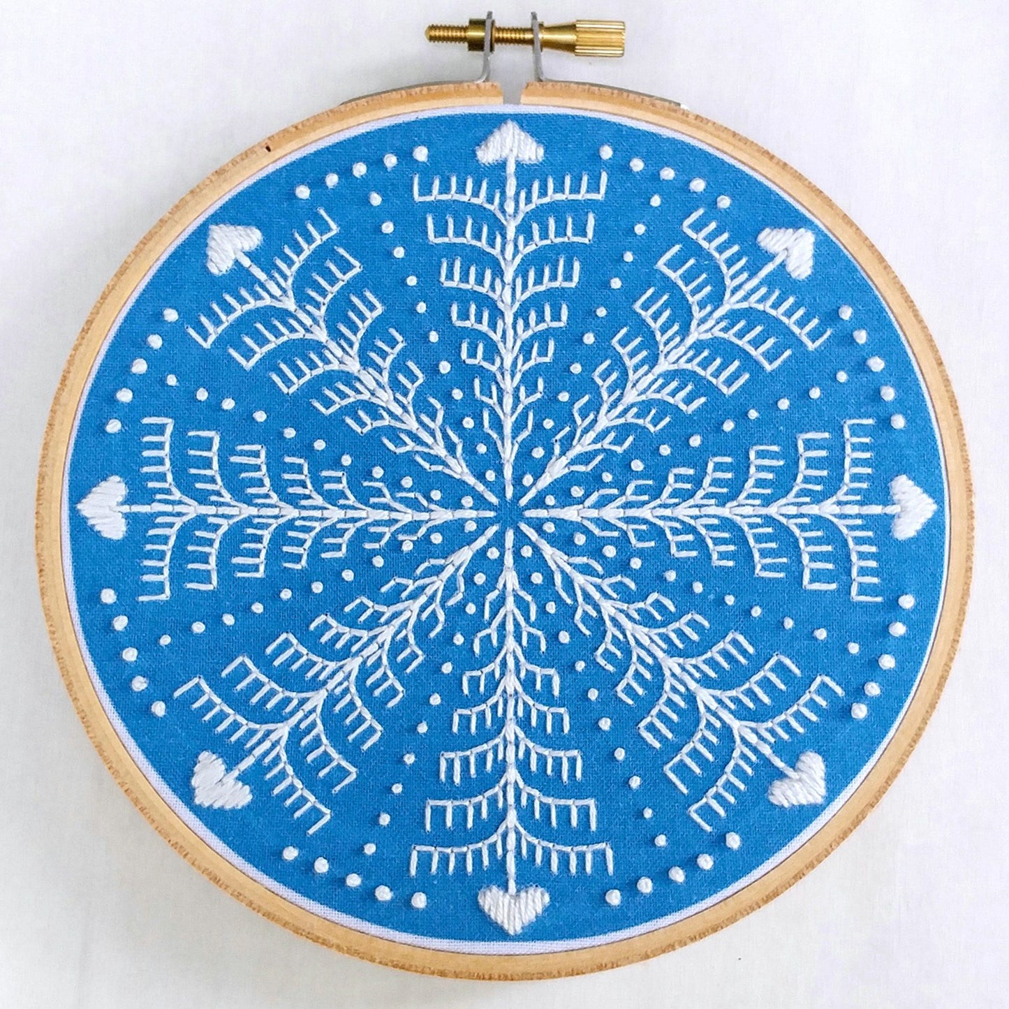 Winter Snowflake Embroidery Kit Primary Image