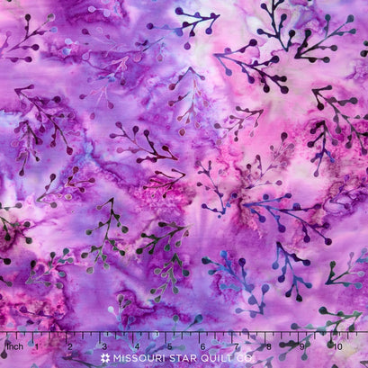 Artisan Batiks - Serendipity 2 Twigs Hyacinth Yardage