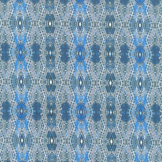 Color Your World with Horses - Blanket of Colors Indigo Yardage
