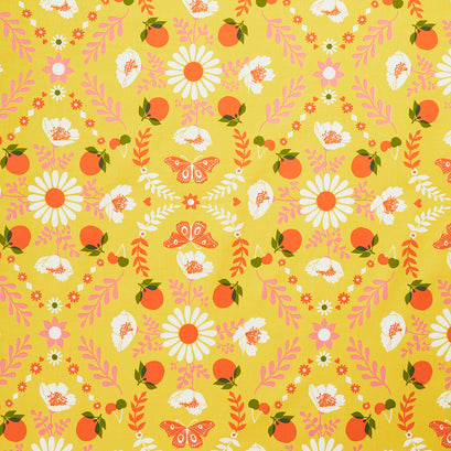 Juicy - Poppy Garden Golden Hour Yardage