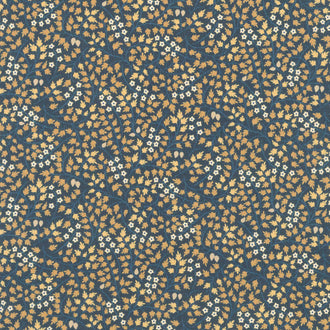 Starfall - Star Vine Navy Yardage