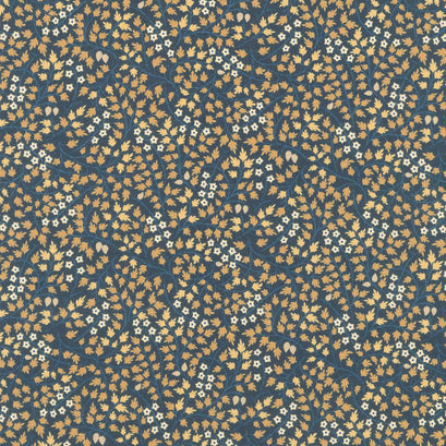 Starfall - Star Vine Navy Yardage