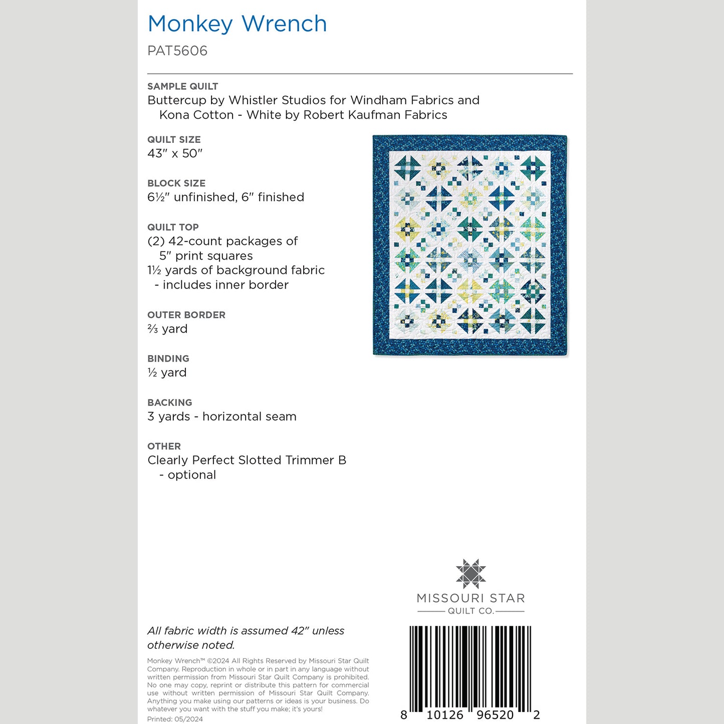 Monkey Wrench Quilt Pattern by Missouri Star monkey-wrench-quilt-pattern-by-missouri-star
