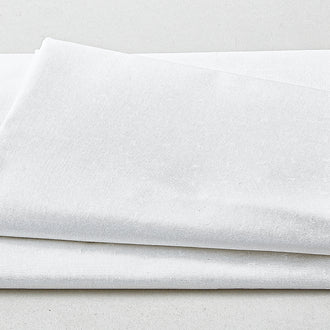 Quilter's Flour V - Delicate Curls Pigment White on White 3 Yard Cut
