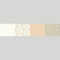 Celebrating 50 Years of Moda - Four In One Blender Print Parchment Yardage