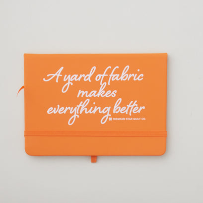 Missouri Star Fabric Makes Everything Better Faux Leather Journal