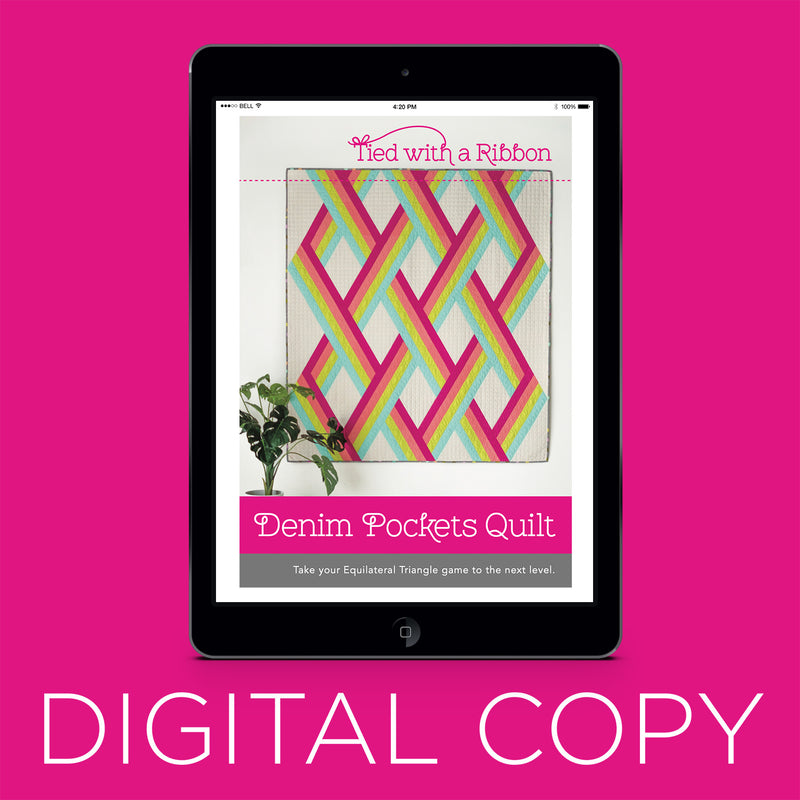 Digital Download - Denim Pockets Quilt Pattern Primary Image