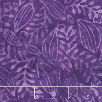 Tonga Batiks - Vivid Herb Purple Yardage