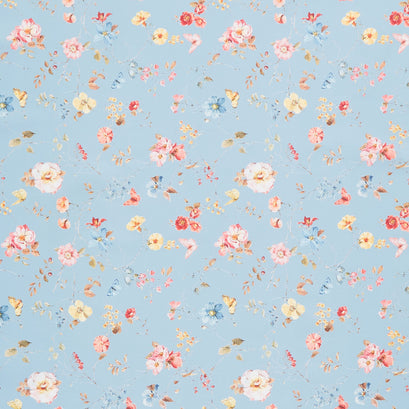Countryside - Floral Blue Yardage