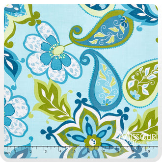 Splendor - Main Blue Yardage