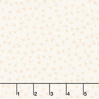 Guess How Much I Love You - Dandelions Light Khaki Yardage