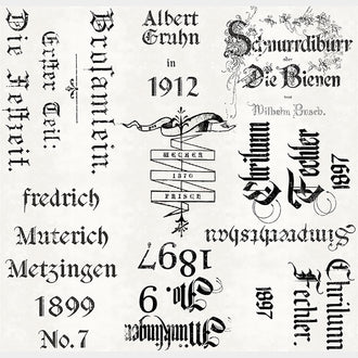 Pumpkin Patch - German Feed Sack Home Decor Panel