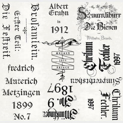 Pumpkin Patch - German Feed Sack Home Decor Panel