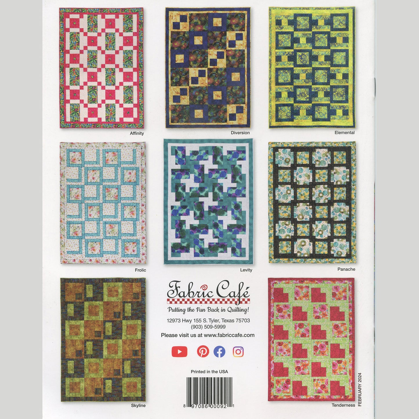 Make It Easy with 3-Yard Quilts Book Alternative View #1