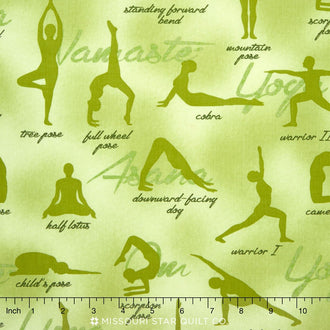 Sports Life 4 - Yoga Green Yardage