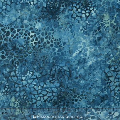 Wilmington Essentials - Mosaic Dark Blue/Green 108" Backing