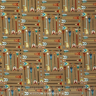 High Adventure - Adventure Arrow Tan Yardage