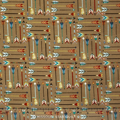 High Adventure - Adventure Arrow Tan Yardage