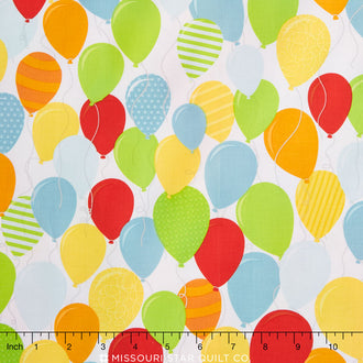 Surprise! - Balloons Red Yardage