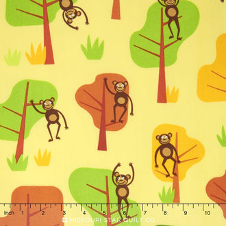 Jungle Party - Bright Yardage