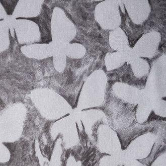 Black and White Collection 2 - Butterflies Jet Yardage
