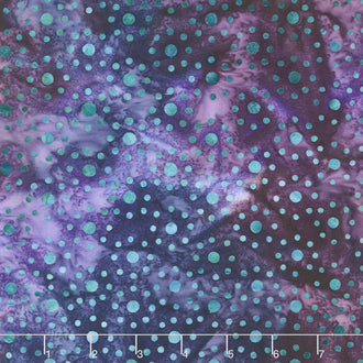 Artisan Batiks - Anemone Dots Plum Yardage