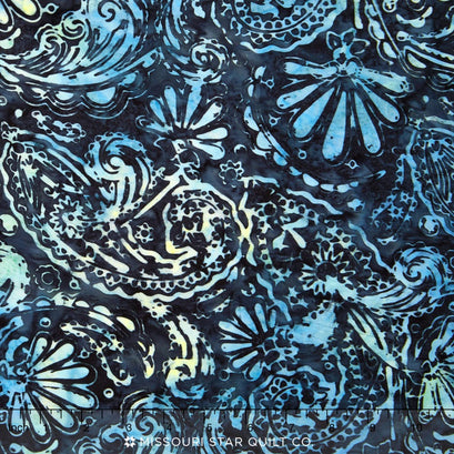 Tonga Batiks - Jupiter Paisley Jupiter Yardage
