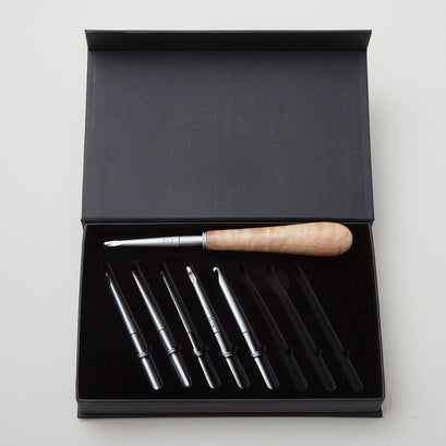 Sawyer Creek Artistry Interchangeable Crochet Hook Set - Maple/Bulb
