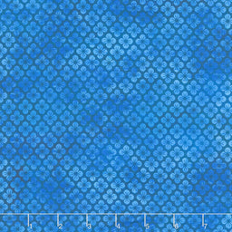 Oriental Gardens - Blossom Blue Yardage Primary Image