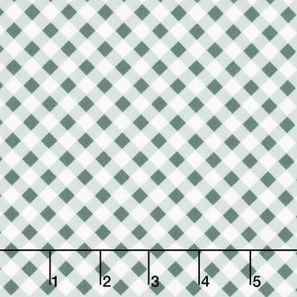 A Walk on the Prairie - Gingham Deep River Yardage