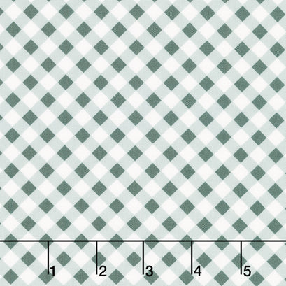 A Walk on the Prairie - Gingham Deep River Yardage