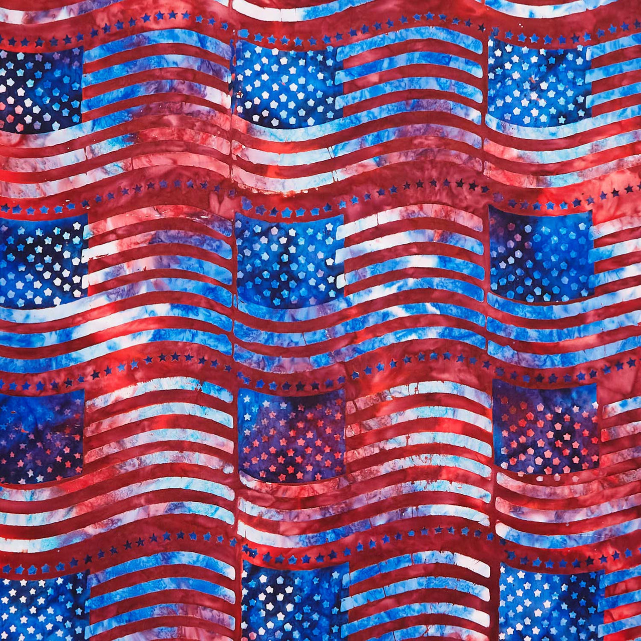 Artisan Batiks - Liberty 2 American Flag Country Yardage