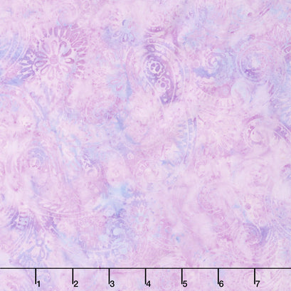 Tonga Batiks - Gecko Flourish Paisley Murmur Yardage