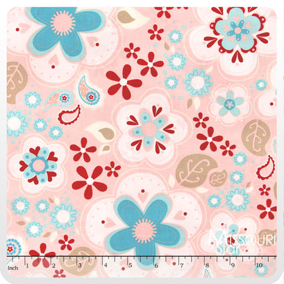 Twice as Nice - Spice Main Pink Yardage