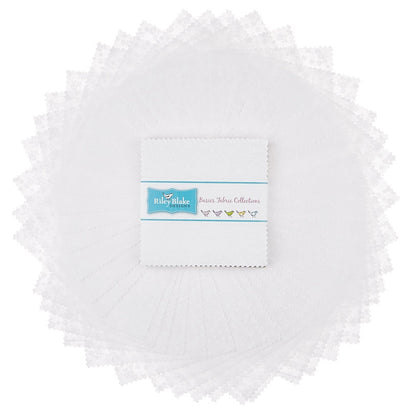 Tone on Tone - White Calico 5" Stackers