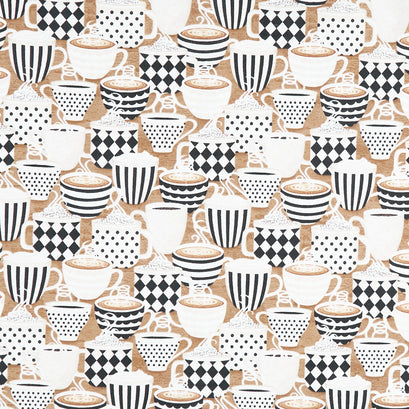 Coffee Life - Packed Cups Latte Yardage
