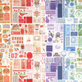 Curated in Color - Rainbow Flat Lay Rainbow Yardage Primary Image
