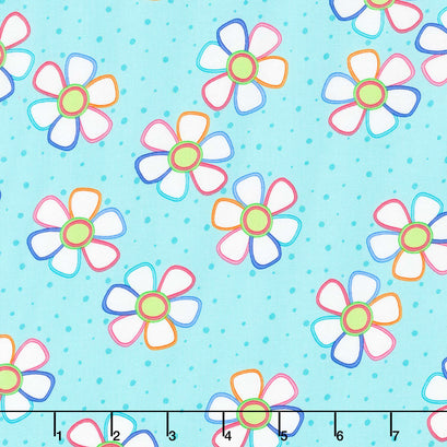 Fiesta - Pinata Aqua Yardage