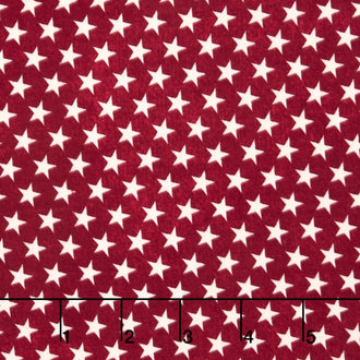Play Ball - Many Stars Red Yardage