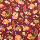 Thankful (Robert Kaufman) - Cornucopia Roasted Pecan Yardage Primary Image