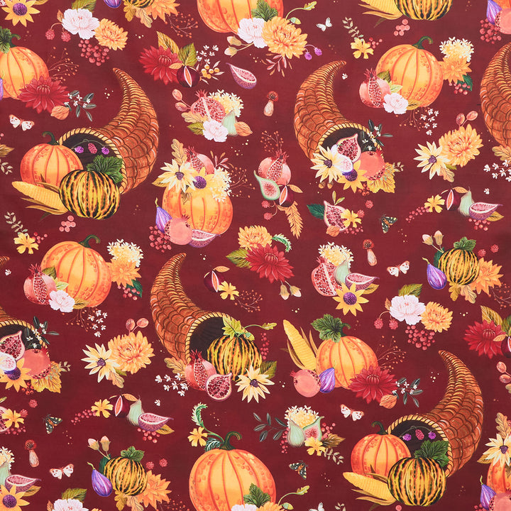 Thankful (Robert Kaufman) - Cornucopia Roasted Pecan Yardage Primary Image