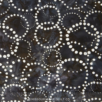 Artisan Batiks - Ring Toss Onyx Yardage