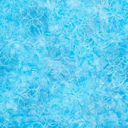 Fairy Floss Batiks - Woodblock Rings Aruba Yardage