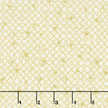 Winter's Grandeur 6 - Holiday Diamonds Natural Metallic Yardage