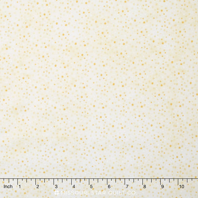 Wilmington Essentials - Vanilla Cream Petite Dots Warm Ivory Yardage