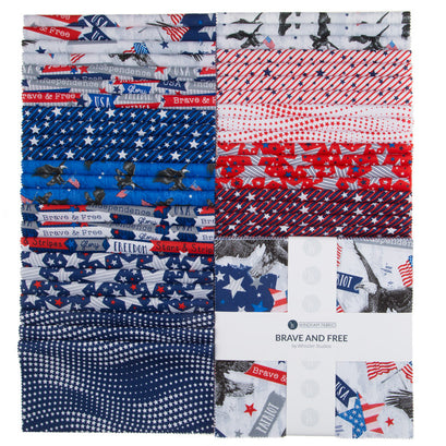 Brave & Free 10" Squares