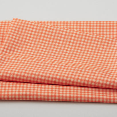 Sunflower Festival - Checkered Orange 2 Yard Cut