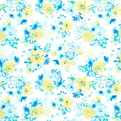 Buttercup - Gather White Yardage