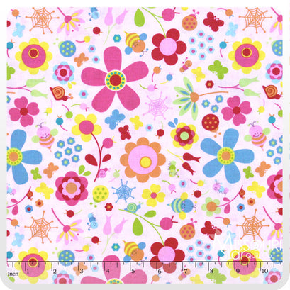 Snug as a Bug - Main Pink Yardage